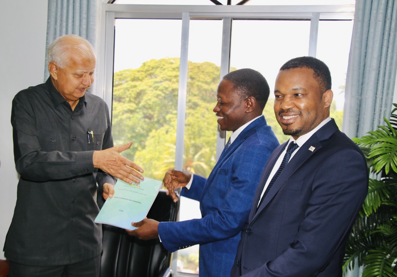 ZLS receives the Legal Aid policy new edition - 2026 from the Minister of Constitution and Legal Affairs